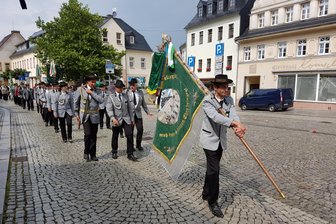 Hainichener Schützengilde feiert 300-jähriges Bestehen -