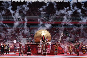 Halbleere Ränge bei WM-Eröffnungsparty in Toronto - Bei der WM-Eröffnungsfeier in Kanada blieben viele Plätze leer.
