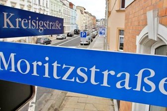 Half ein V-Mann bei NSU-Morden? - An der Kreisigstraße traf sich die Zwickauer Neonazi-Szene. Dort unterhielt der später als V-Mann aufgeflogene Ralf Marschner seinen Szene-Laden "Last Resort".
