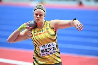 Hallen-WM: Katharina Maisch und Sara Gambetta verpassen Endkampf - Sara Gambetta - Kugelstoßerin