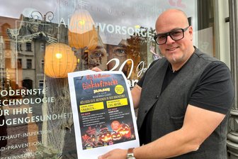Halloween-Einkaufsnacht in Reichenbach bietet „höllisch gute Aktionen“ - Gewerbevereinschef Benedikt Lommer freut sich auf die Halloween-Einkaufsnacht am Donnerstag.