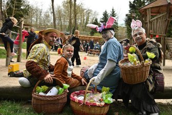 Hamsterrad, Weihnachtsmann und kleine Zicken: Skurrile Oster-Abenteuer zwischen Rochlitz und Mittweida - Im Naturpark Köbe in Penig gibt es wieder das Ostergrillen am Ostermontag. Ein Besuch beim tierischen Nachwuchs lohnt sich auch.