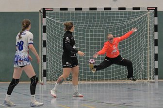 Handball: HSG-Torhüterin entschärft sieben Strafwürfe und hält den Sieg gegen den Spitzenreiter aus Marienberg fest - Mit sieben entschärften Strafwürfen brachte HSG-Torhüterin Manuela Mühlig die Handballerinnen aus Langenhessen und Crimmitschau am Samstag auf die Siegerstraße.