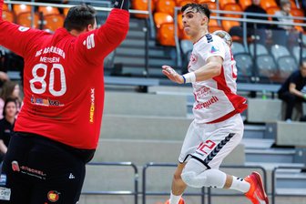 Handball-Regionalliga: HC Einheit Plauen verliert Spiel und Leistungsträger - Auf Joel Stegner (rechts) muss der HC Einheit Plauen bis zum Saisonende verzichten.