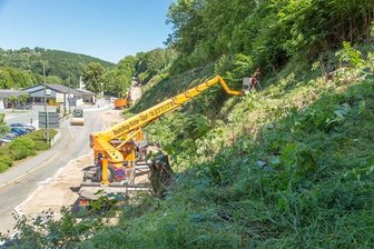 Hangsicherungen in Annaberg-Buchholz - B 101 gesperrt -