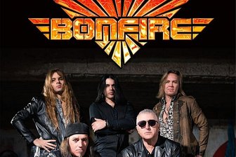Hardrock-Band Bonfire im Brauclub Chemnitz - Bonfire zählt zu den erfolgreichsten deutschen Hardrock-Formationen in Deutschland.