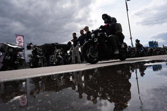 Harley- und Custombike-Treffen auf Sachsens größter Burgruine in Elsterberg - 