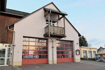 Hartmannsdorf rüstet sich für Katastrophenfall - Das Gerätehaus wird im Katastrophenfall zum Bürgerinformationszentrum. 