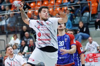 HC Einheit Plauen: Der einsatzstarke und treffsichere Rückkehrer am Kreis - Treffsicherer Schütze am kreis: Florian Wokan.