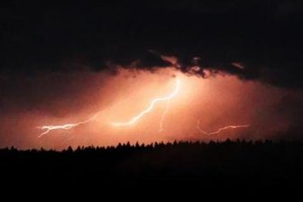 Heftige Unwetter ziehen über Sachsen - 