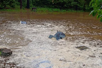 Heftiges Unwetter richtet Schäden im Klein-Vogtland in Adorf an -