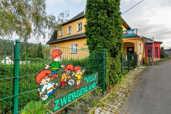 Heidersdorf: Kita soll für eine halbe Million Euro erweitert werden - Die Heidersdorfer Kindertagesstätte Villa Zwergenland soll einen Anbau bekommen.
