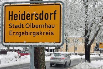 Ortseingangsschild