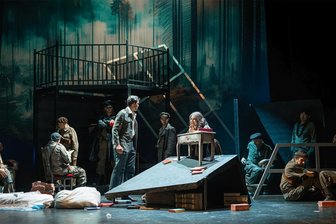 Heikle Themen rund um Russland: „Doktor Schiwago“ als Musical-Premiere am Mittelsächsischen Theater - "Dr. Schiwago" als Musicalfassung auf der Bühne in Döbeln.