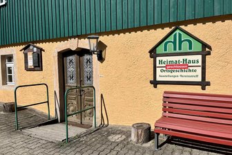 Heimathaus Clausnitz: Warum das Caféstübel nur zum Jahrmarkt geöffnet hatte - Das Heimathaus Clausnitz bleibt vorerst geschlossen.