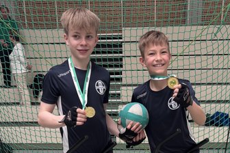 Heimvorteil im DM-Viertelfinale soll sich für Niederlautersteiner Nachwuchs-Radballer auszahlen - Das U-13-Duo Paul Langer und Johann Schmidt freut sich aufs DM-Viertelfinale in eigener Halle.
