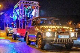Heinsdorfergrund: Lichterfahrt macht Laune - 
