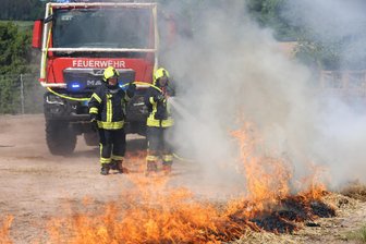 Heißer Test für Schwarzenberger Feuerwehrleute: Vier Tage Training bei Porsche - 