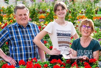 Helfer geben beim Musiksommer alles - Sie helfen, wo sie können, und freuen sich auf die Konzerte: Jochen Tanneberger, Helene Weiß, Karin Weißbach und Christiane Hartwig.