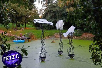 Herbst in der Kulturhauptstadt: Make Chemnitz Grey Again - Die drei Geister der Kulturhauptstadt: Das Kunstwerk "Ghosts" ist Teil des Purple Path und wird in Callenberg eingeweiht.