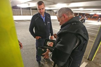 Herrenloser Handkoffer - Polizeieinsatz in Hohenstein-Ernstthal -