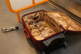 Herrenloser Koffer - Hauptbahnhof Zwickau wieder freigegeben -