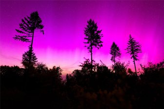 Heute Polarlichter über Sachsen? Wo Ihre Chancen gut stehen, das Spektakel zu sehen - Gibt es heute Abend über Sachsen spektakuläre Farbspiele am Himmel zu beobachten?