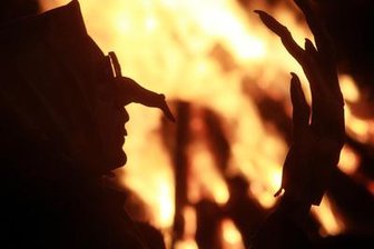 Hexenfeuer in Hainichen vorzeitig entfacht -