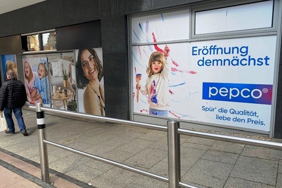 Hier eröffnet die neue Pepco-Filiale in der Chemnitzer Innenstadt - Die Mode- und Haushaltsartikel-Kette Pepco eröffnet in Chemnitz eine Filiale an der Zentralhaltestelle. 