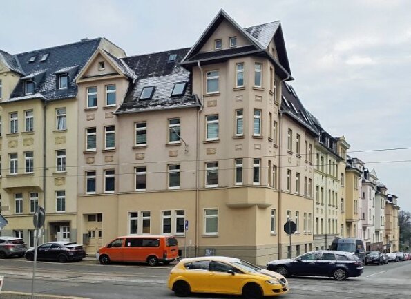 Hier gab es einst ein Vergnügungsviertel - Die Ecke August-Bebel-/Chamissostraße. 