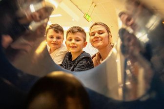 Hier rollt die Kugel -
