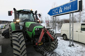 Hier soll im Erzgebirge am Samstag und Sonntag protestiert werden - An der A 72 bei Stollberg soll noch bis Samstagnacht protestiert werden.