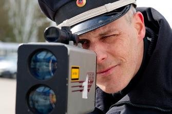 Hier wird heute geblitzt -