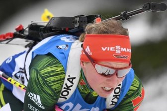 Hildebrand wieder in der Spur - Anastasia Kuzmina - Franziska Hildebrand tankte über die Feiertage im Kreise der Familie neue Kraft.