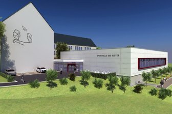 Hiobsbotschaft in Bad Elster: Baustart der Turnhalle für dieses Jahr geplatzt - So soll die neue Turnhalle von Bad Elster aussehen.