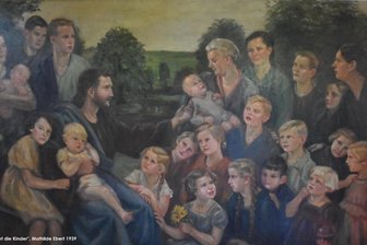 Historische Gemälde kehren nach Reinsdorf zurück - Bald ist auch das Bild „Jesus segnet die Kinder“ wieder in Reinsdorf zu sehen.