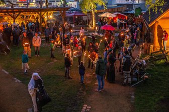 Historisches Dorf in Zwickau: „Dorfglühen“ wegen Bauarbeiten abgesagt - In diesem Jahr gibt es kein „Dorfglühen“.