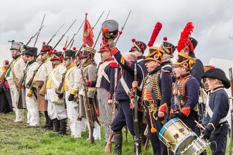 Historisches Gefecht nachgestellt -