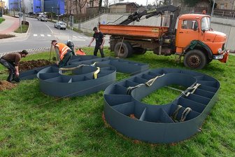 Hochschul-Jubiläum: Mittweida lässt oberen Kreisverkehr bepflanzen -