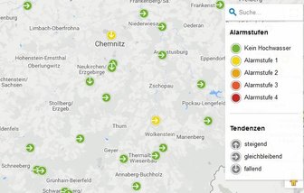 Hochwasserlage entspannt sich wieder etwas - 