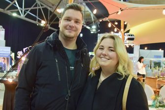 Hochzeitsmesse in Chemnitz: Wie wollen Paare nach der Trauung heißen? - Jenny Kallinich und Robert Neumann sind sich noch nicht sicher - heißen sie als Eheleute Neumann oder Kallinich?