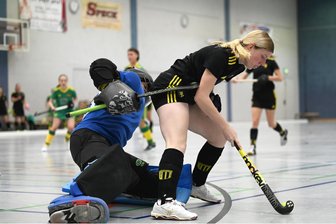 Hockey: Verjüngtes Freiberger Damenteam meldet sich erfolgreich an - Gelungenes Debüt: Jaqueline Bitterling steuerte zum Auftakt einen Treffer bei.