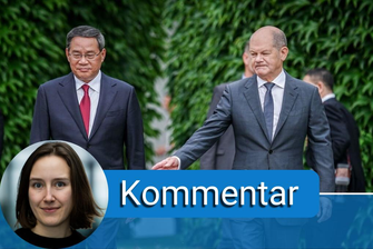 Höfliche Distanz zu China -