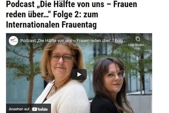 Hört, hört: Was Frauen sagen - Die zweite Folge des Podcasts entstand anlässlich des Internationalen Frauentags. 