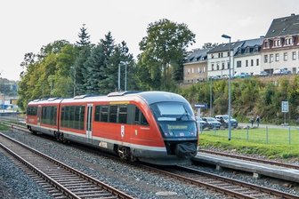 In Marienberg in den Zug steigen - wie hier 2019 auf Sonderfahrt zum Bergfest nach Pobershau - das funktioniert derzeit nicht.