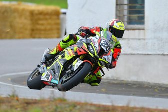 Hohenstein-Ernstthal: Didier Grams gibt Einblicke in sein Road-Racing-Leben - Didier Grams bei seinem letzten Rennen 2024 auf dem Frohburger Dreieck