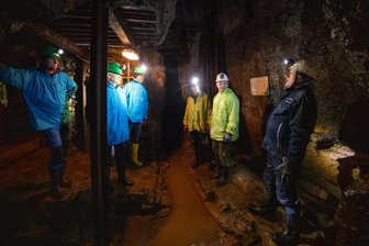Hohenstein-Ernstthal: Die „coole“ Unterwelt im Lampertusschacht sorgt für Erfrischung - Die Hohenstein-Ernstthaler „Unterwelt“ im Lampertusschacht ist nur bei Führungen zugänglich.