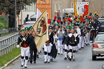 Hohenstein-Erstthal: Bergaufzug von der Christophorikirche zum Lampertusschacht -