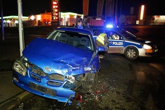 Hoher Schaden nach Unfall am "Oli-Park" -