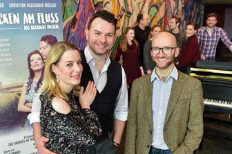 Hollywood und Broadway mitten in Chemnitz - Maike Switzer, Christian Alexander Müller, Andreas Pabst (v.l.).